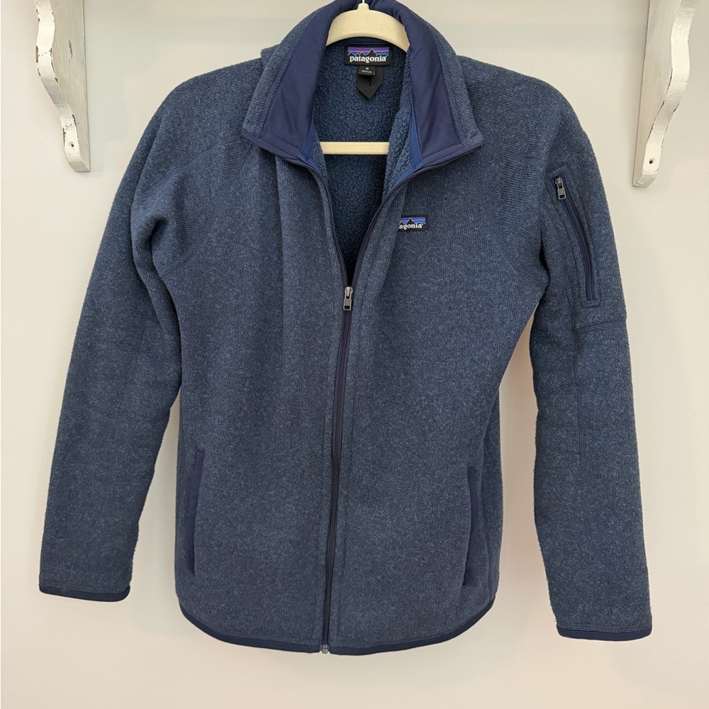 Patagonia Navy Full-Zip Fleece